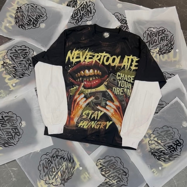 “Stay Hungry” Long Sleeve